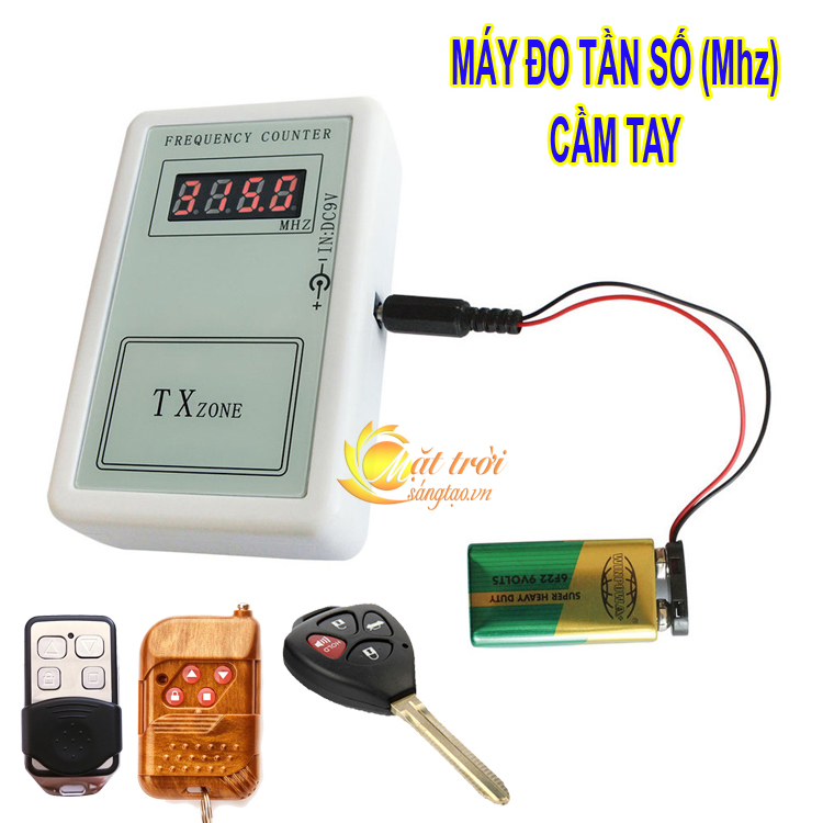 Máy đo tần số điều khiển từ xa RF cầm tay