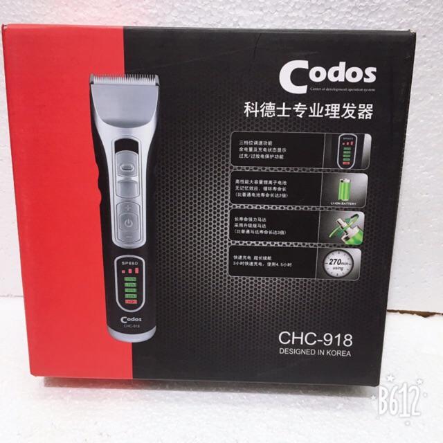 Tông đơ codos - Tông đơ cắt tóc codos CHC - 918