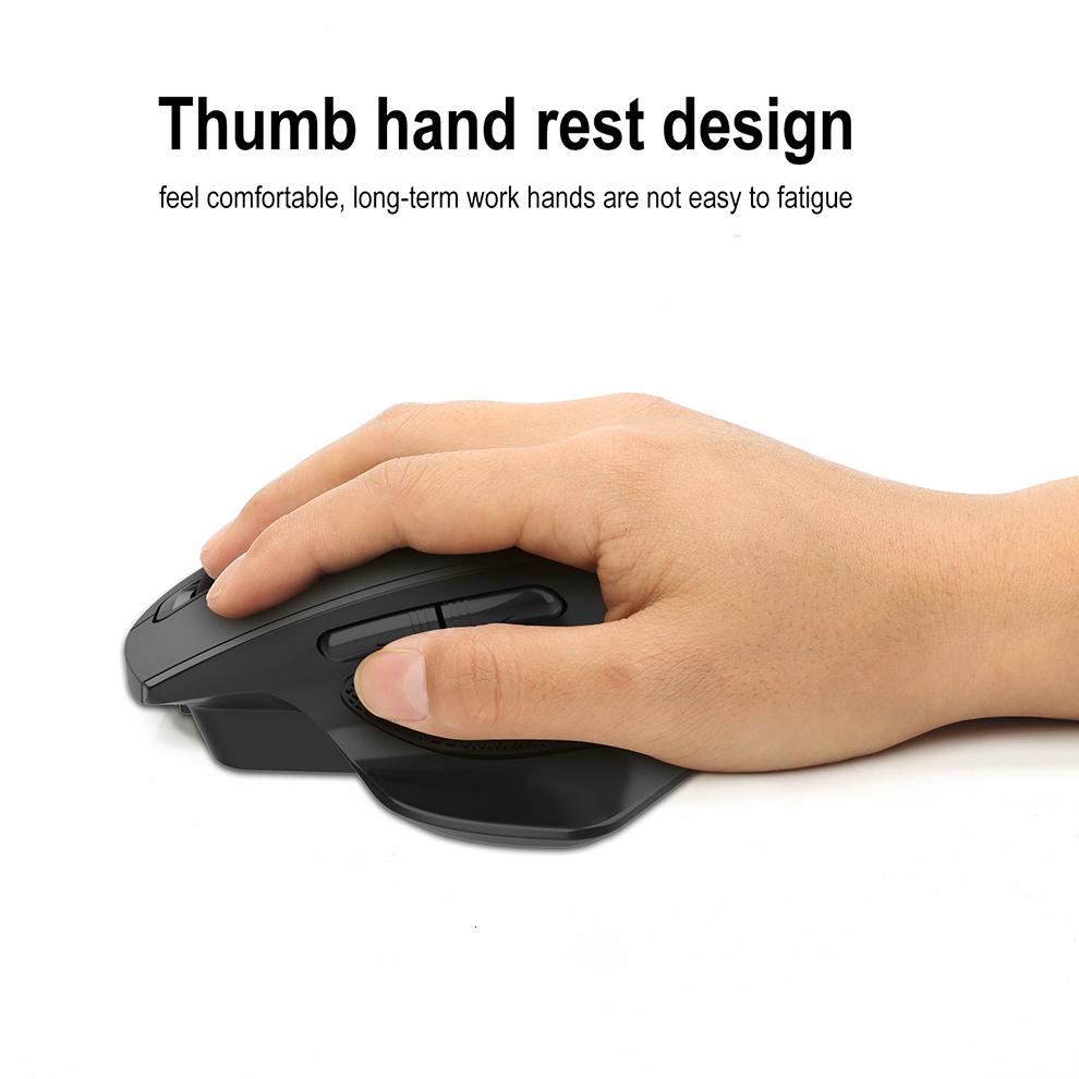 Sữa Ong Chúa Lược Sạc Chuột Game Không Dây 2.4G Ergonomic Thiết Kế 6 Nút Bấm Silent Chuột Cho Laptop Máy Tính Xách Tay Máy Tính Để Bàn Chuột