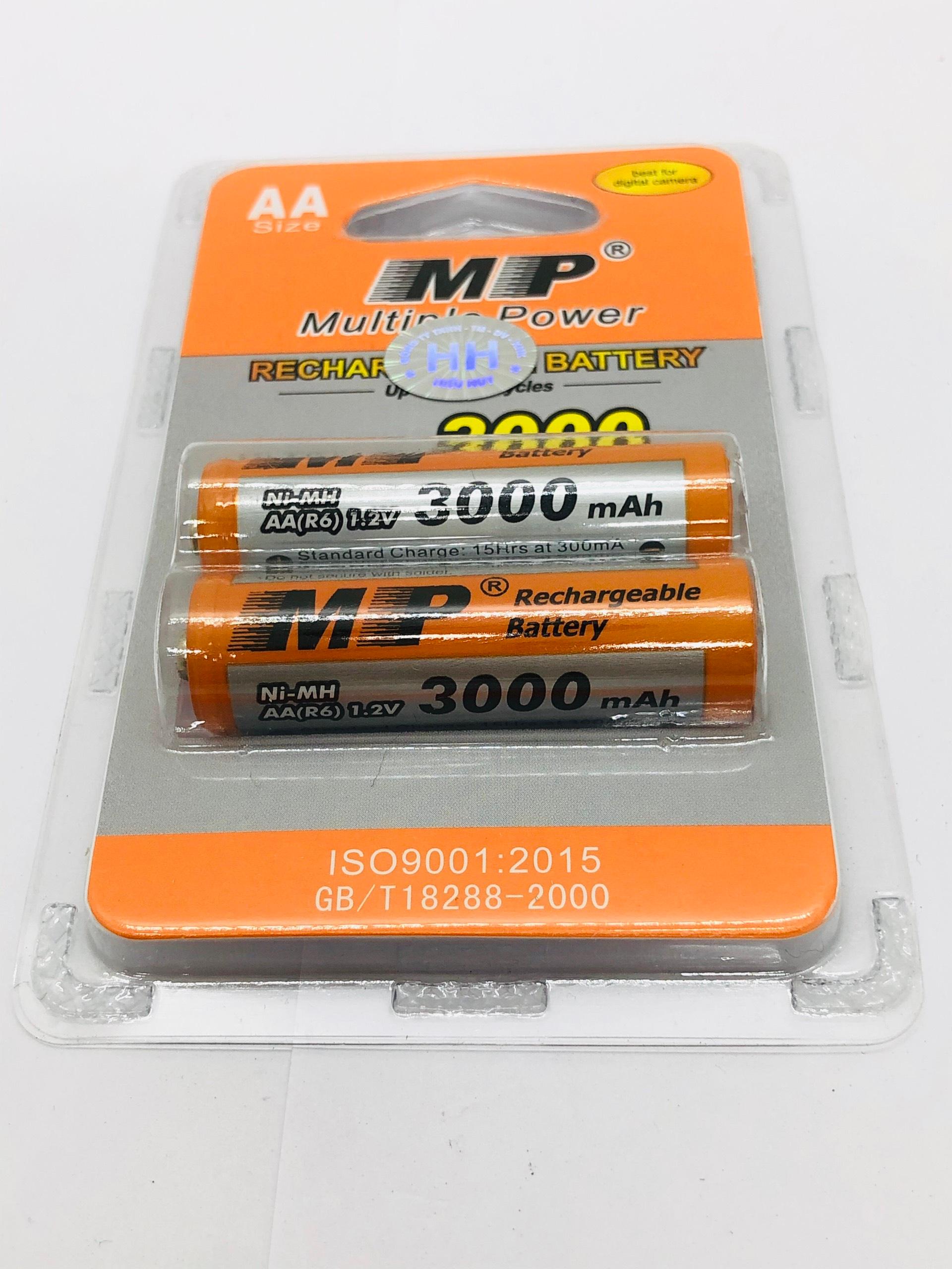 Pin sạc AA ( 2A ) 3000mAh MP Rechargeable