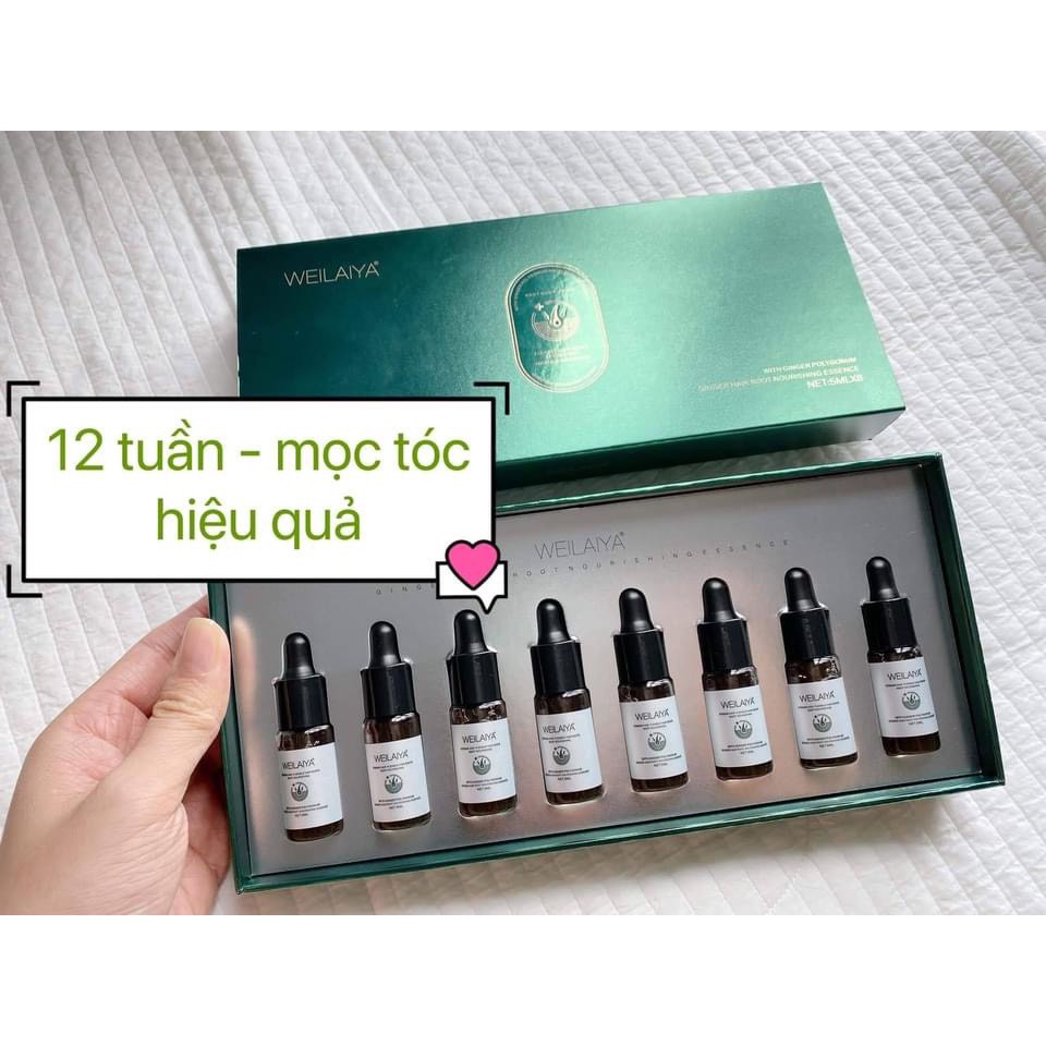 Set huyết thanh weilaiya ngăn ngừa rụng, kích thích mọc tóc 3 lọ