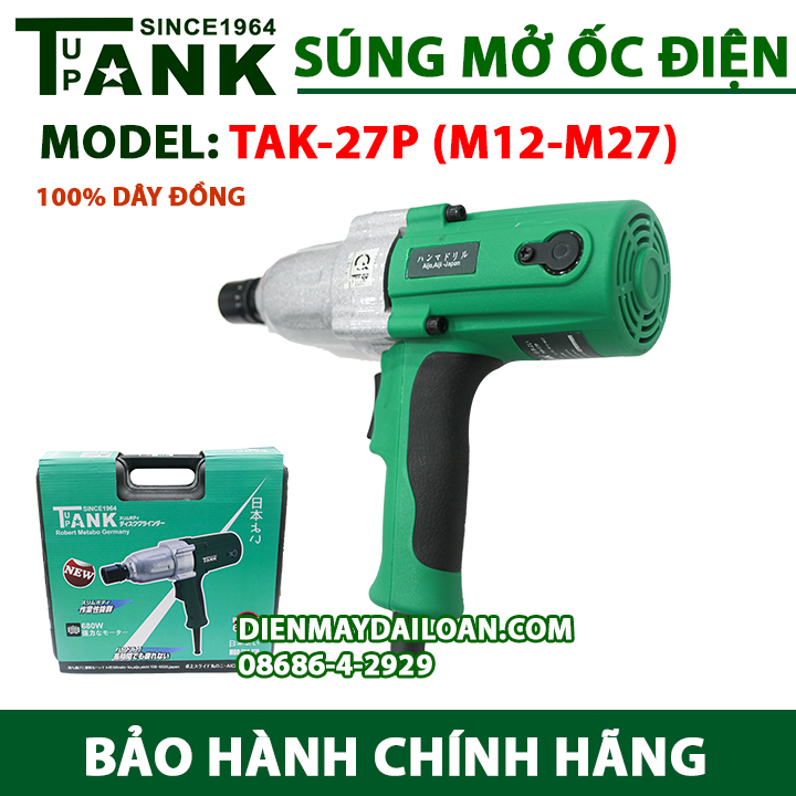 Máy siết bulong tank since 1964 TAK-27P