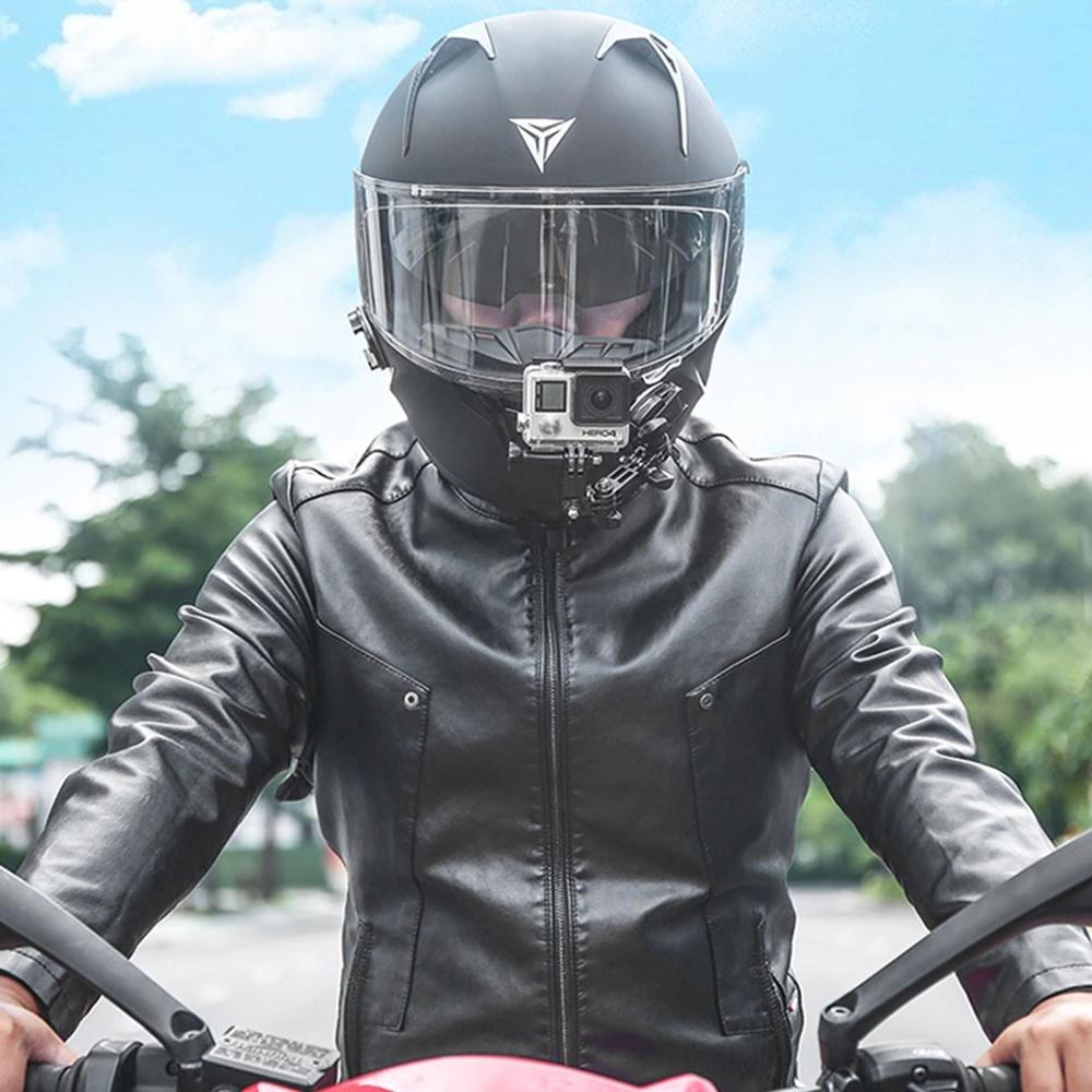 SIDE MOUNT GẮN GOPRO LÊN MŨ BẢO HIỂM MOTOWOLF - HÀNG NHẬP KHẨU