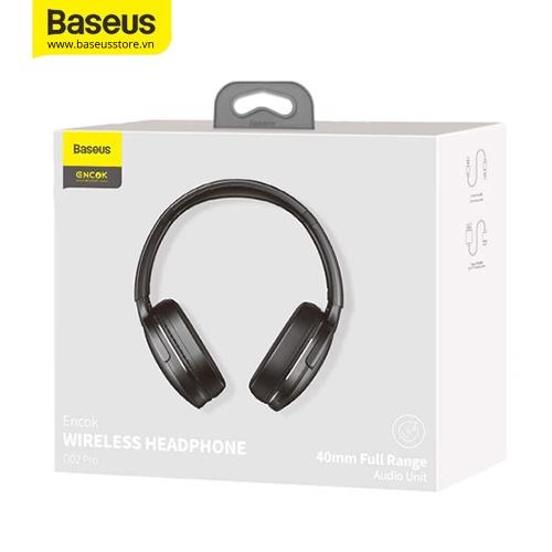 Tai nghe chụp tai không dây Baseus Wireless Headphone D02 Pro