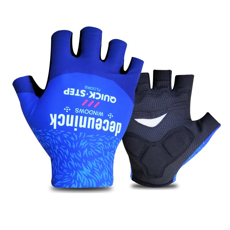 Nhanh Chóng Bước Deceuninck 2021 Xe Đạp Găng Tay Xe Đạp Ngón Ngoài Trời Đua Găng Tay Thể Thao Nam Nữ Găng Tay Xe Đạp