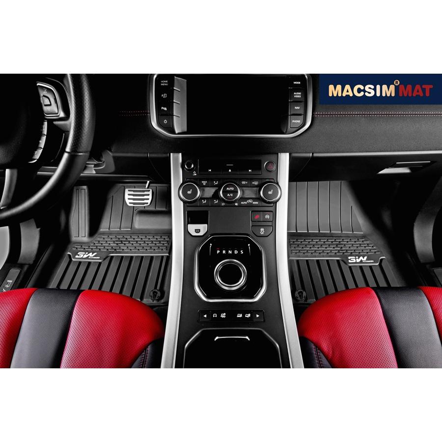 Thảm lót sàn xe ô tô LANDROVER DISCOVERY 2014 Nhãn hiệu Macsim 3W chất liệu nhựa TPE đúc khuôn cao cấp - màu đen