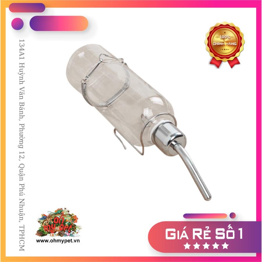 Bình nước Hamster inox trong suốt ngăn chặn rò rỉ tốt nhất