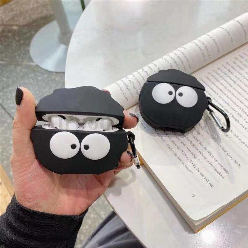 Bao Case Ốp dành cho airpod 1 và 2,airpod pro, i11,i12, i100, i9s... Little Nigger silicon 3D
