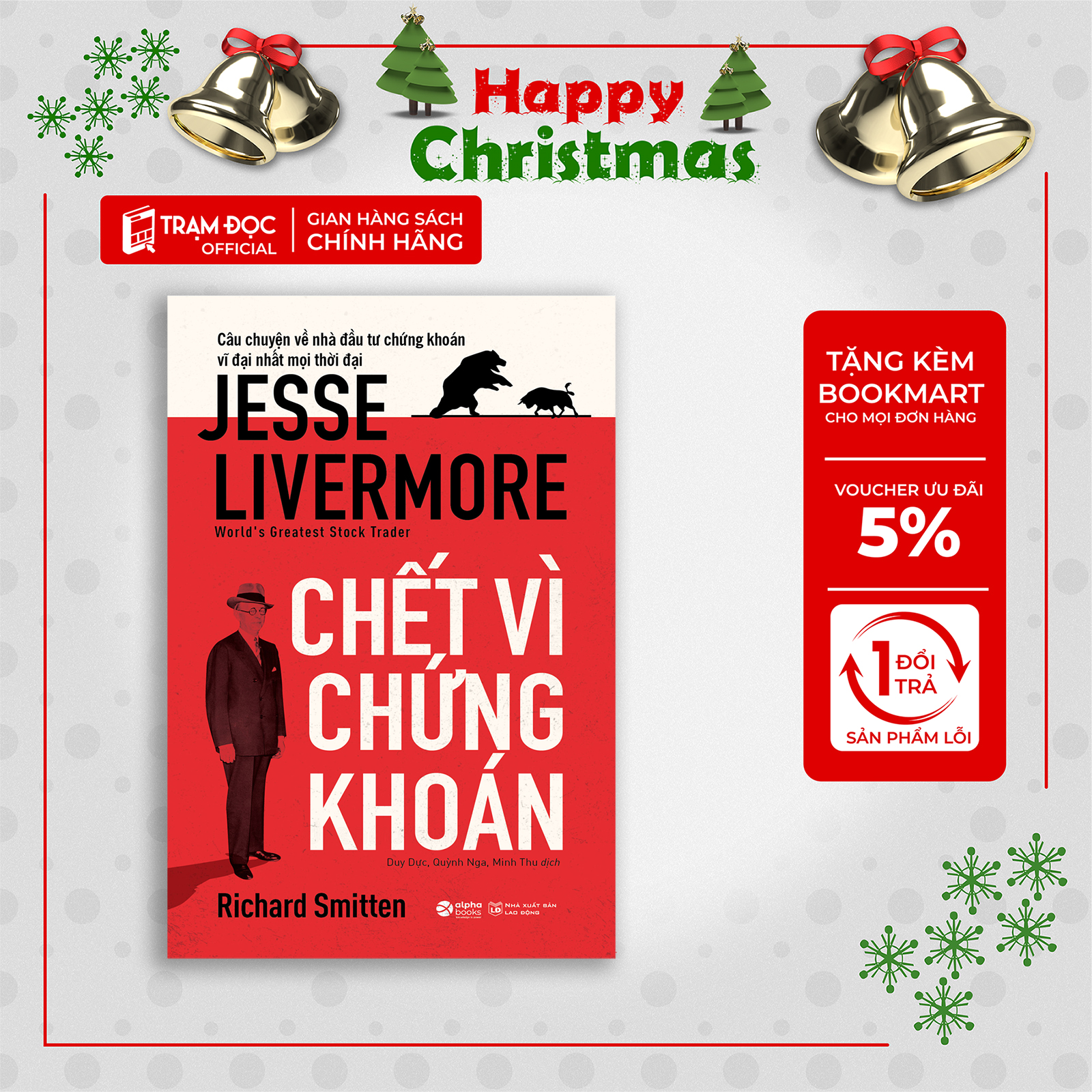 Trạm Đọc Official |  Sách - Chết Vì Chứng Khoán ( Jesse Livermore )