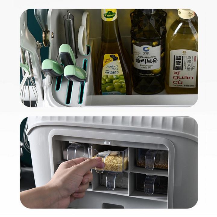 Kệ Đựng Gia Vị Để Bàn 2 Tầng Nhà Bếp SAVOUR LIFE