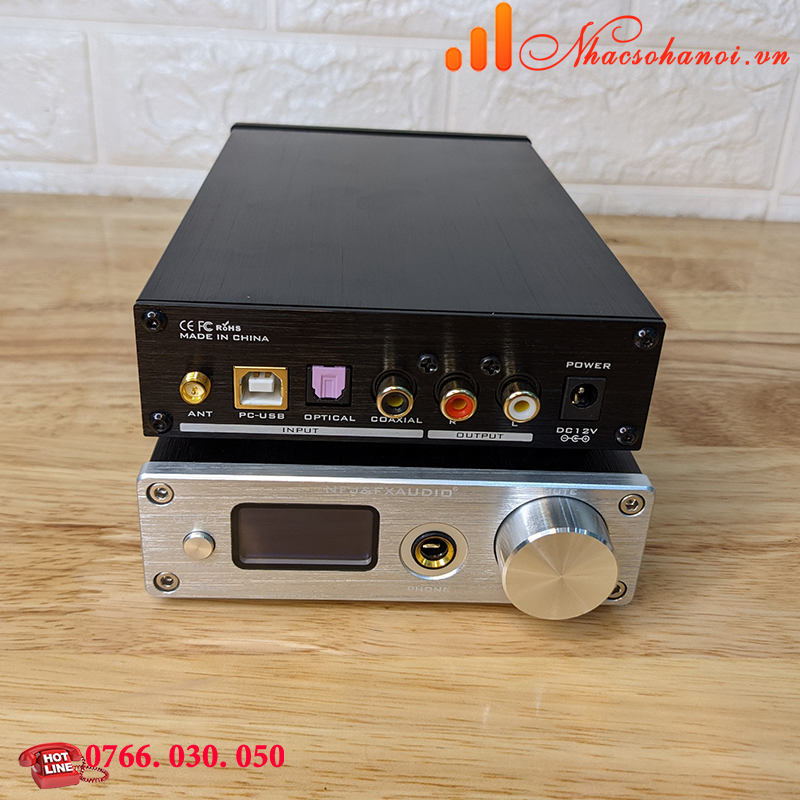 Giải Mã FX-Audio DAC D01 - Bản Nâng Cấp DAC X7- Giải Mã 32 Bit/768Khz/ DSD512 - Hàng Chính Hãng