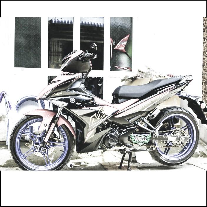 Tem Exciter 150 Mx đỏ đen