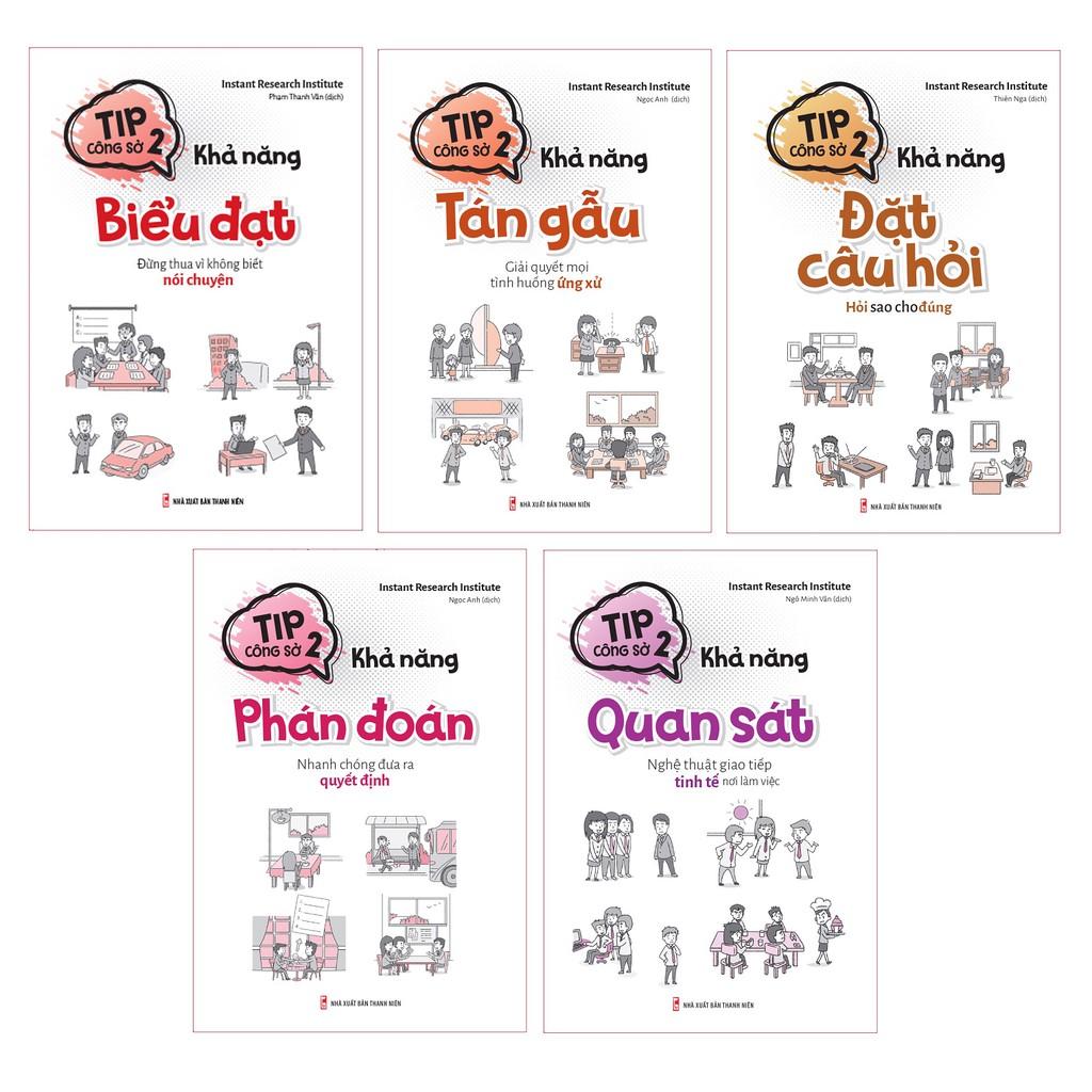 Combo sách - Tip công sở 2 (5 cuốn Lẻ tùy chọn) (MinhLongbook)