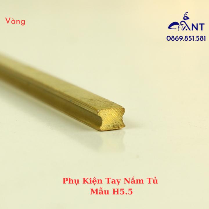 Nẹp Đồng H5.5 giá 1m, sản xuất tại VN, nẹp đồng thau dùng trang trí, chống trơn trượt, chạy ron đá hoa cương