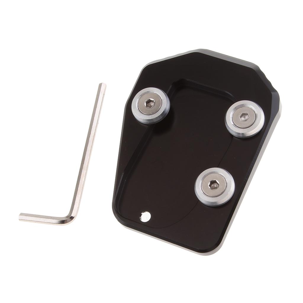 Motorcycle CNC Side Stand Kickstand Enlarge Plate Pad For Yamaha MT-09 MT09 2013 2014 2015 2016
