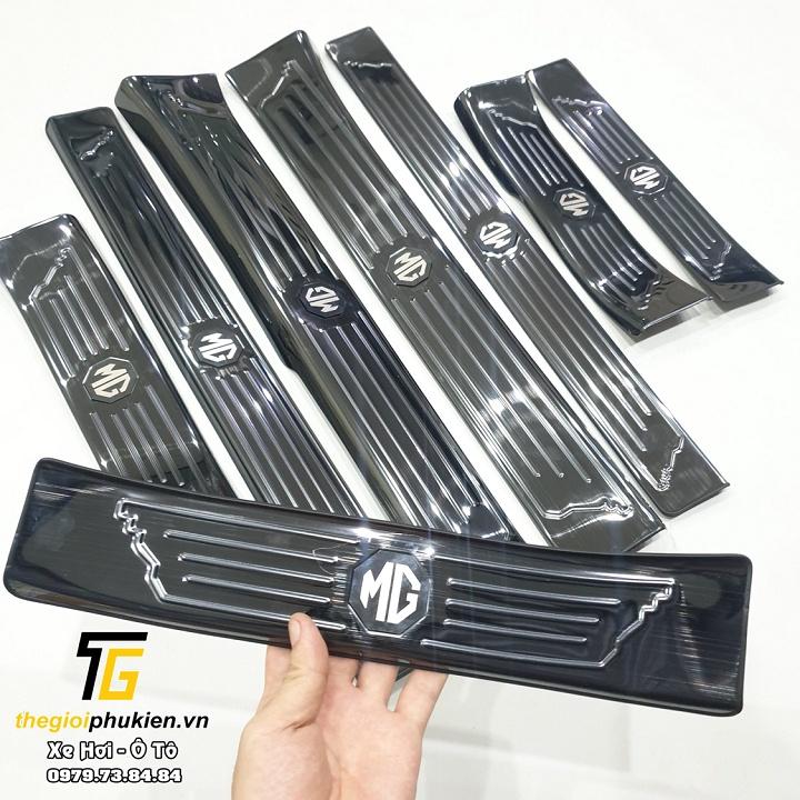 Bộ Ốp bậc cửa, Nẹp bước chân MG ZS vân Titan
