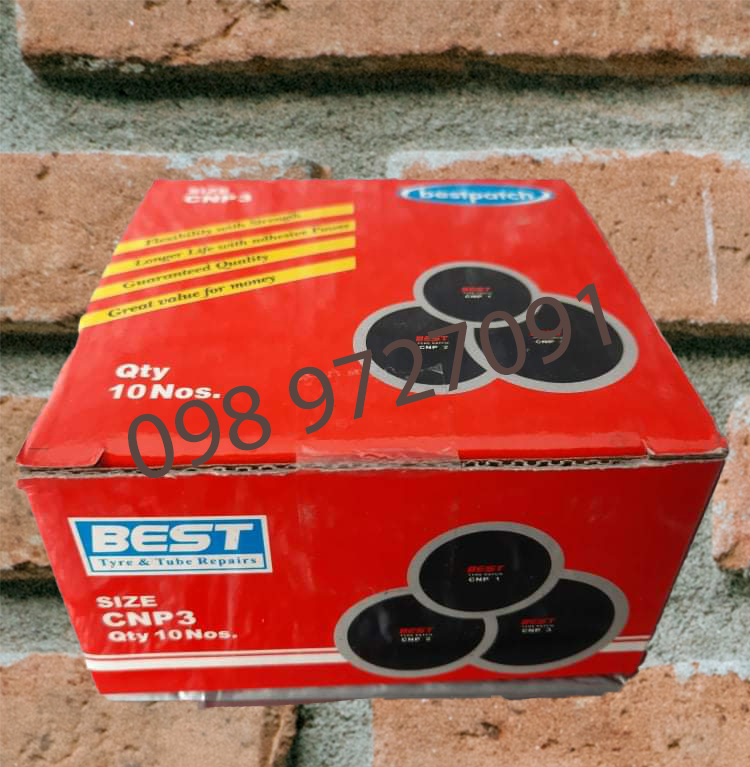 10 Miếng vá đa năng CNP3 vá vỏ xe ô tô, xe tải