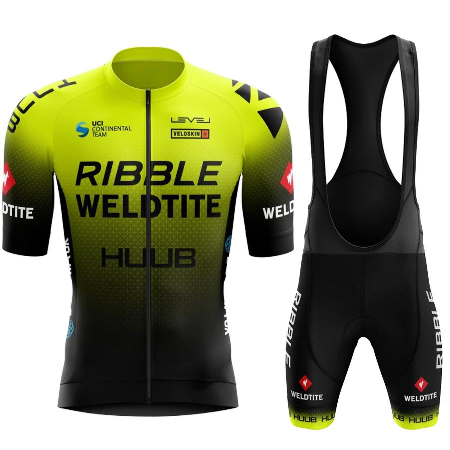2022 HUUB Đi Xe Đạp Xe Đạp Phù Hợp Với Bộ Quần Áo Đạp Xe Jersey Xe Đạp Tay Ngắn Đi Xe Đạp Quần Áo Xe Đạp Maillot Đi Xe Đạp Jersey Yếm Quần Short Color: 8 Size: XS