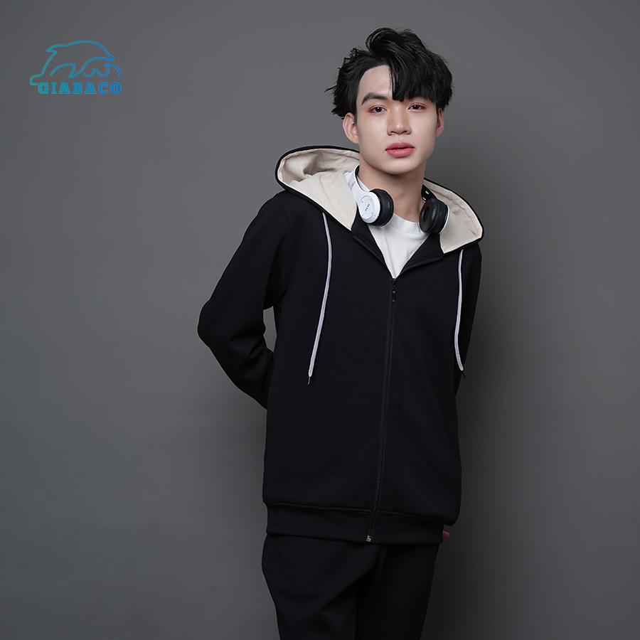 Áo Hoodie Giabaco-AHN003 có khóa séc