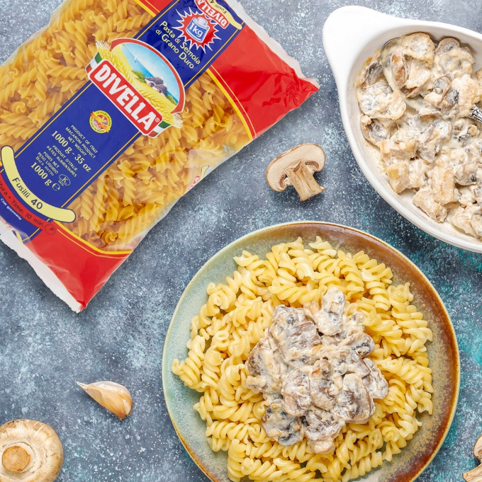 Nui Xoắn Divella Fusilli Số 40
