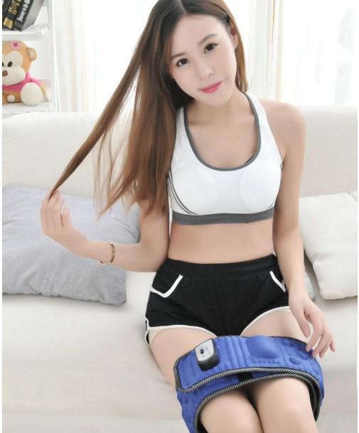 Đai massage giảm mỡ bụng X5- xanh - GDHN Loại Tốt