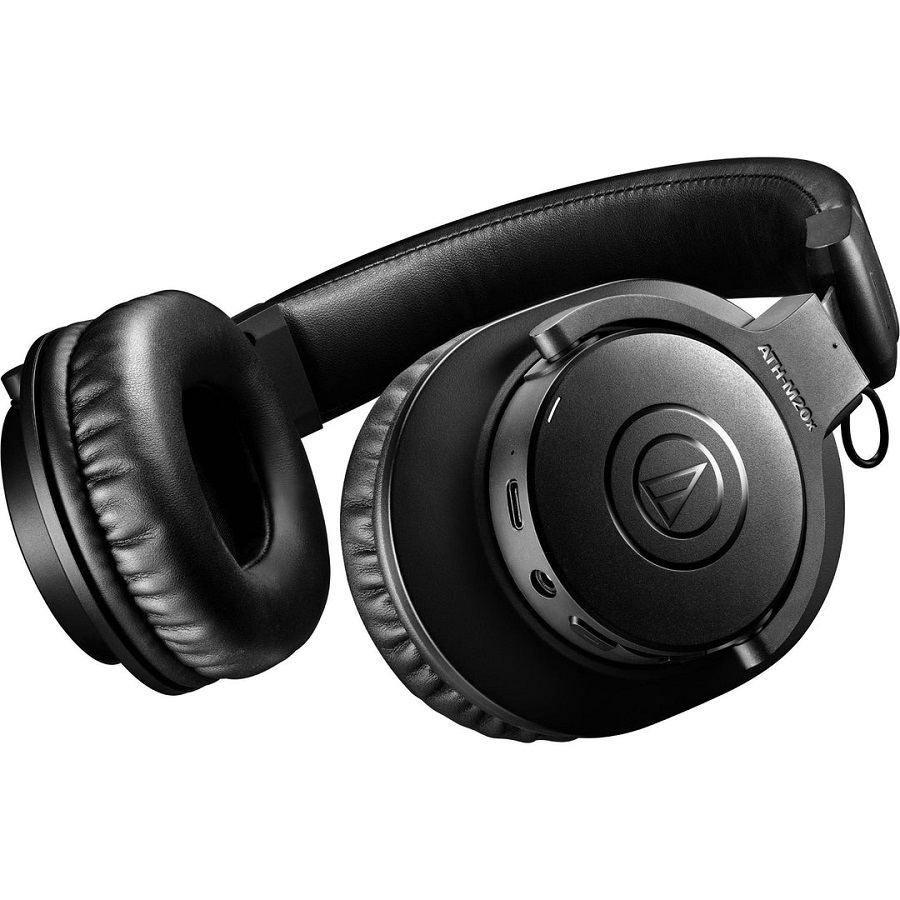 Audio Technica ATH-M20xBT - Tai Nghe Over-Ear Bluetooth 5.0, Tích Hợp Micro, Thời Gian Sử Dụng 60 Giờ - Hàng Chính Hãng