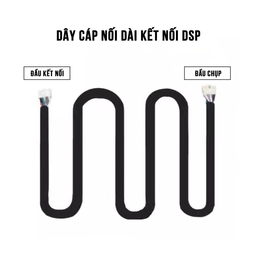 Cáp Nối Dài Cho Bộ Khuếch Đại Ô Tô DSP Chiều Dài 1.5 Mét Không Suy Hao Tín Hiệu Khi Kết Nối