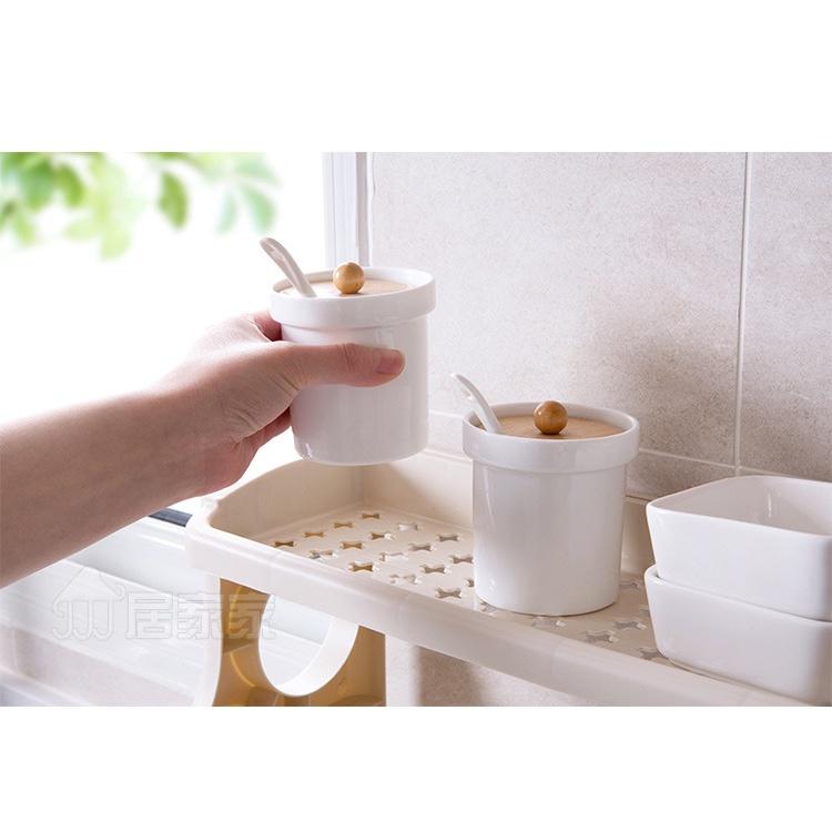 Giá Để Đồ Nhà Bếp Gia Đình Đa Năng Đựng Gia Vị Bát Đũa Để Bàn Nhiều Tầng