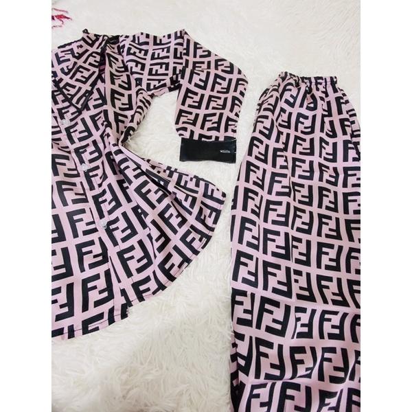 Bộ đồ Pijama nữ dài -vải siêu lụa cao cấp - Cực Kì Sang Chảnh