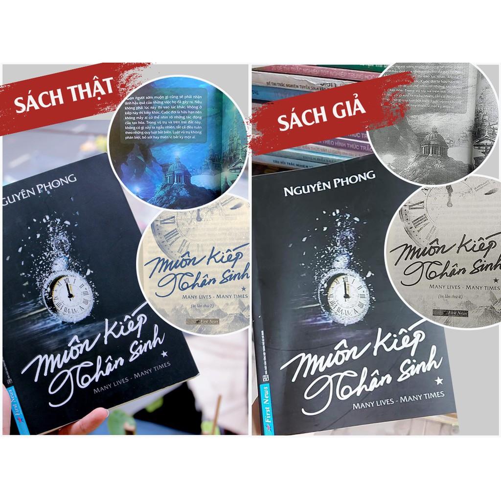 Sách - Combo Đắc Nhân Tâm + Muôn Kiếp Nhân Sinh Tập 1 - First News