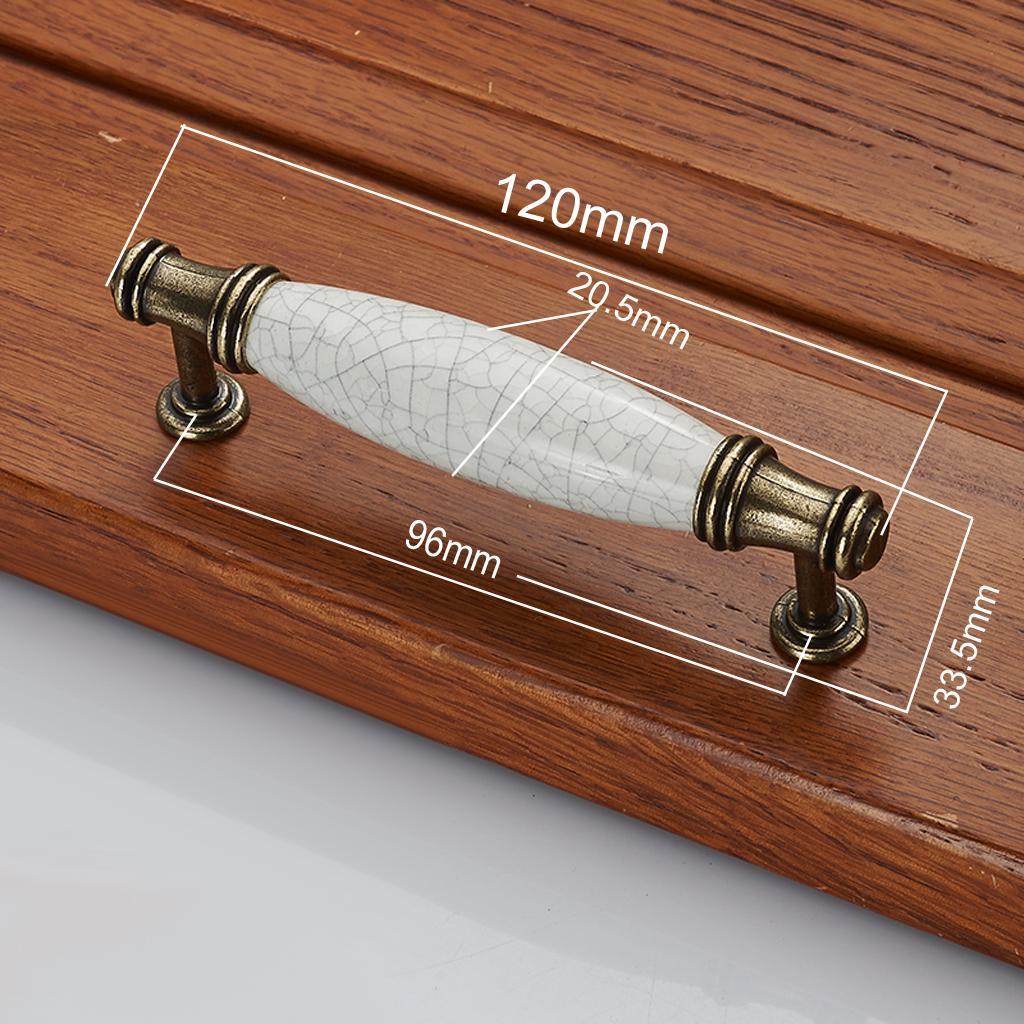 5 Pieces Vintage Elegant Cabinet Pull Knobs Door Handle