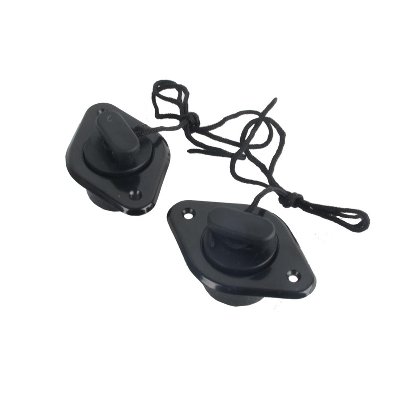 Inflatable Boat Drain Kayak Accessory, Durable Premium PVC Easy to Operate, with A Pull Cord Sturdy Rowing Boats Accessories Replacement