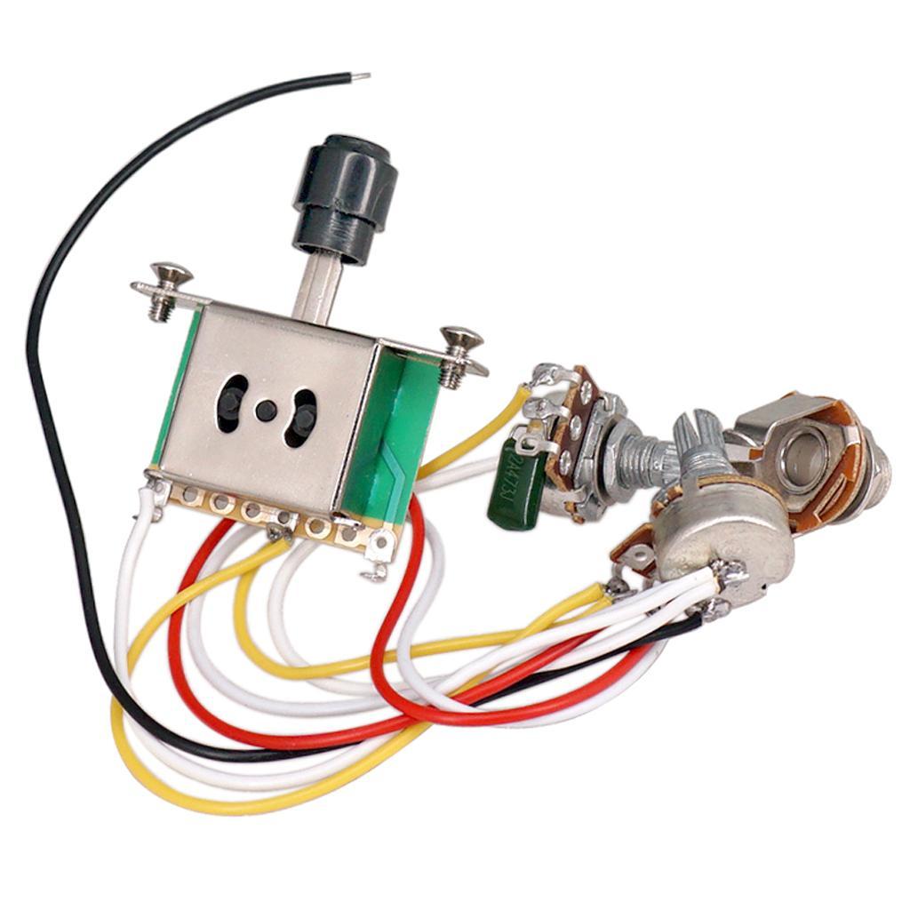 Wiring Harness  1  1  Pot  Switch for Electric Guitar
