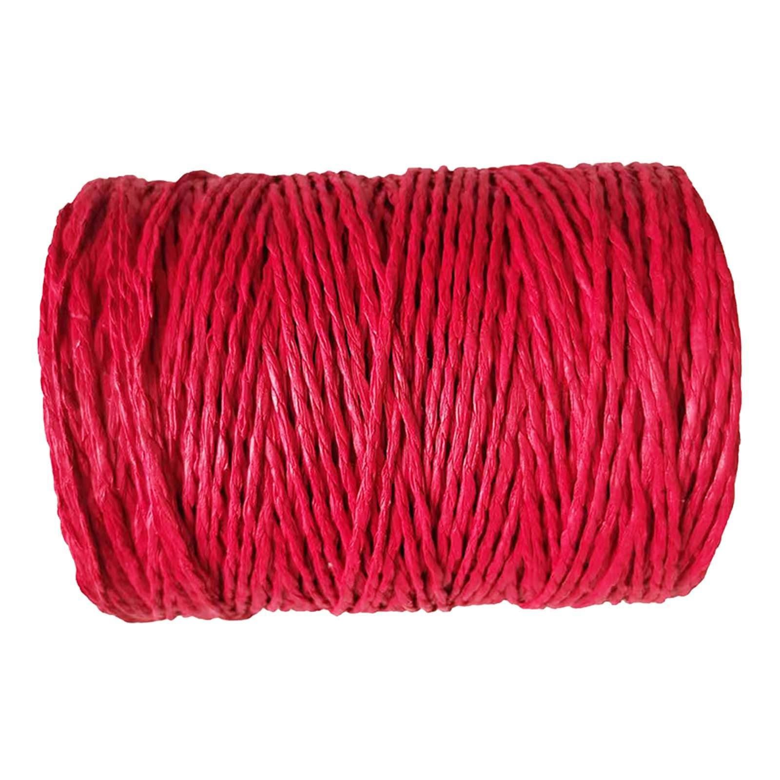 Raffia Paper Craft Ribbon Raffia yarns 820 Feet Macrame Projects Packing Paper Twine Weaving Raffia Ribbon for Bags Festival Gifts Crafting