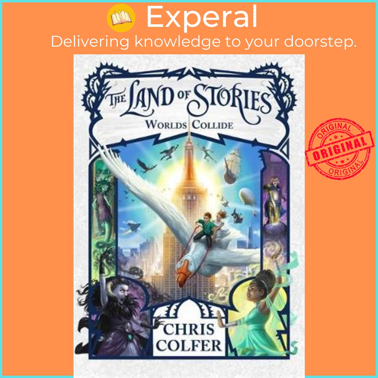 Sách - The Land of Stories: Worlds Collide : Book 6 by Chris Colfer (UK edition, paperback)