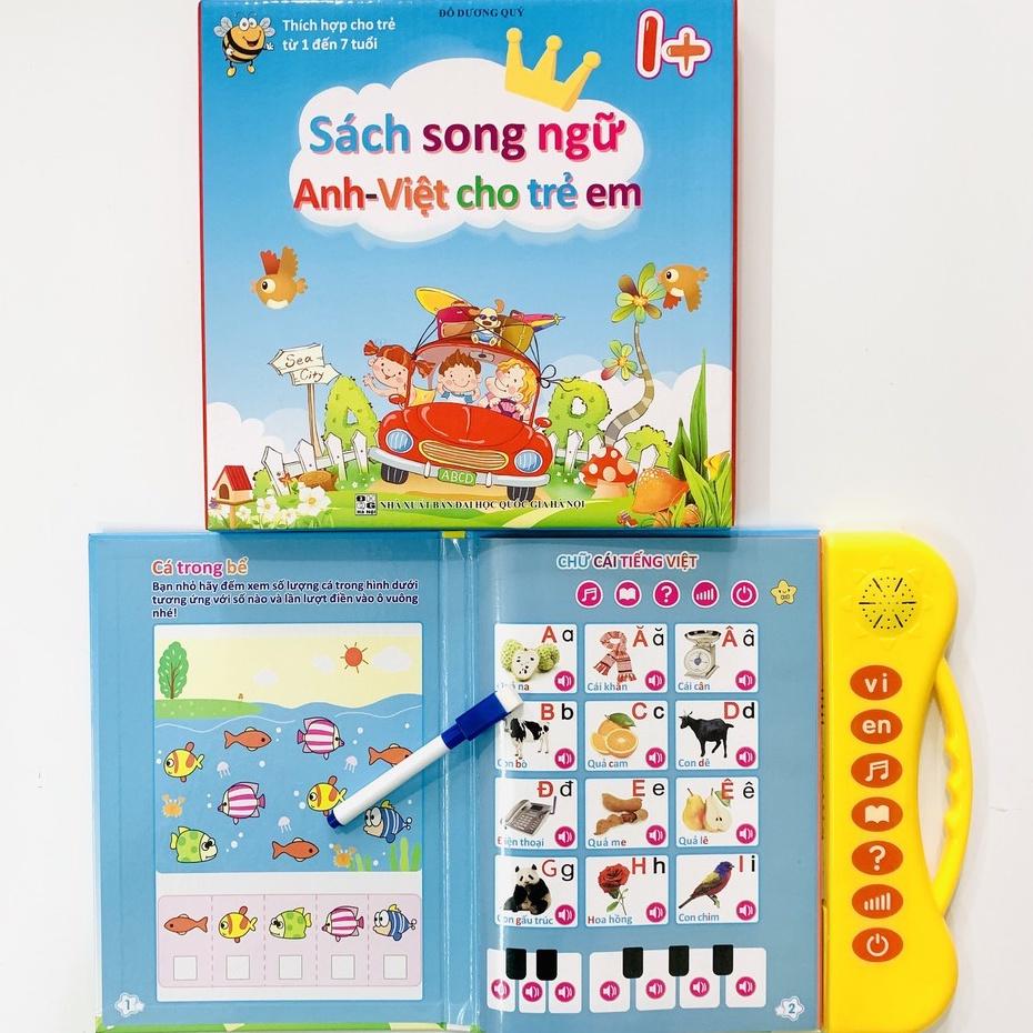 SÁCH QUÝ SONG NGỮ TẶNG PIN VÀ BÚT XÓA ĐƯỢC- BẢN MỚI NHẤT