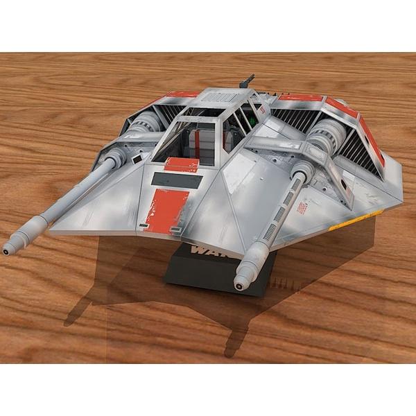 Mô hình giấy phi thuyền T-47 Snowspeeder - Star Wars tỉ lệ 1/20