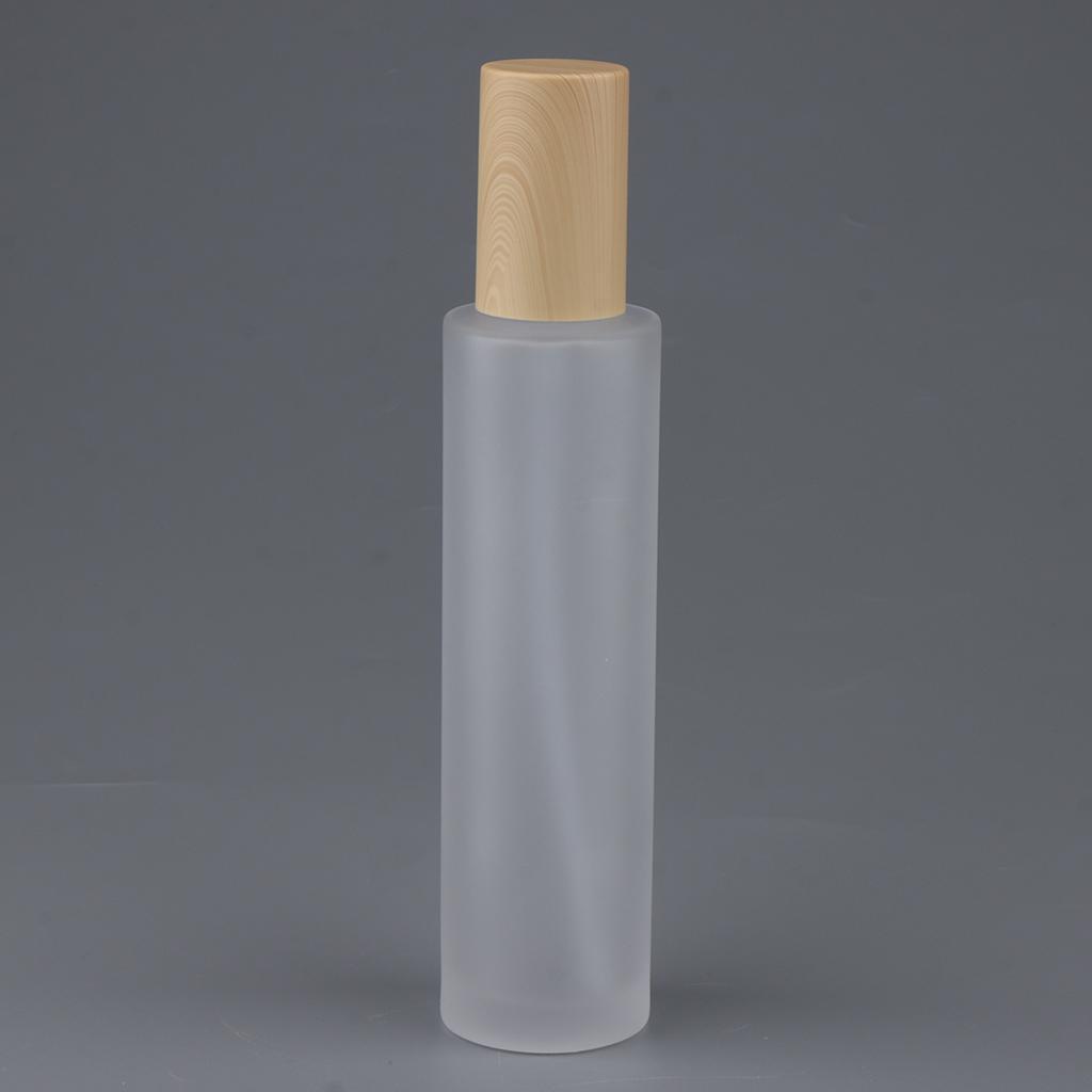 Travel Empty Glass Lotion Dispenser Bottle Pump Refillable Container 30ml