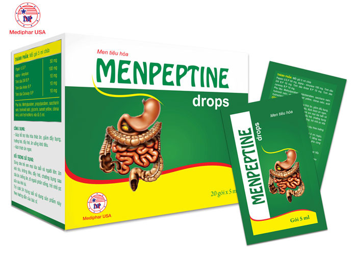 men tiêu hóa menpeptine drops
