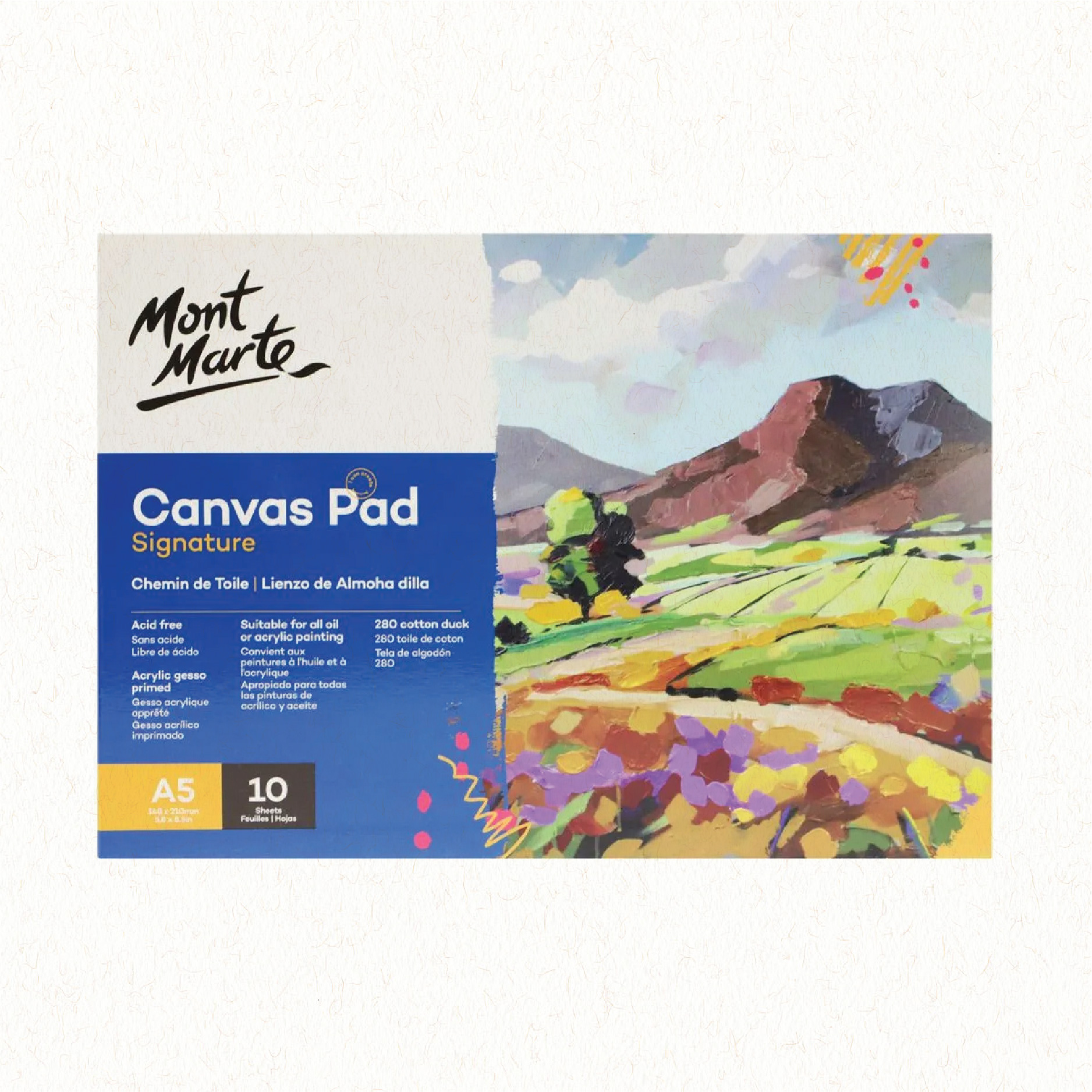 Canvas Mont Marte dạng sổ