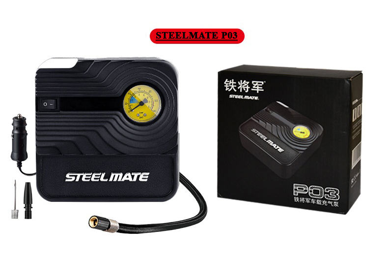 Bơm lốp ô tô, xe hơi STEELMATE P05, P03