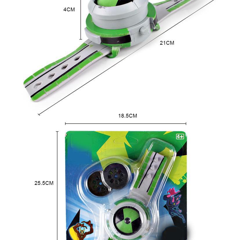 Đồng hồ đồ chơi Ben 10 cho bé - ben chiếu hình