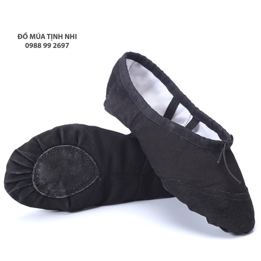 Giày múa ba lê trẻ em và người lớn Size 22-42 | Giày múa ballet | Giày tập múa cổ trang GM07 - Đồ Múa Tịnh Nhi