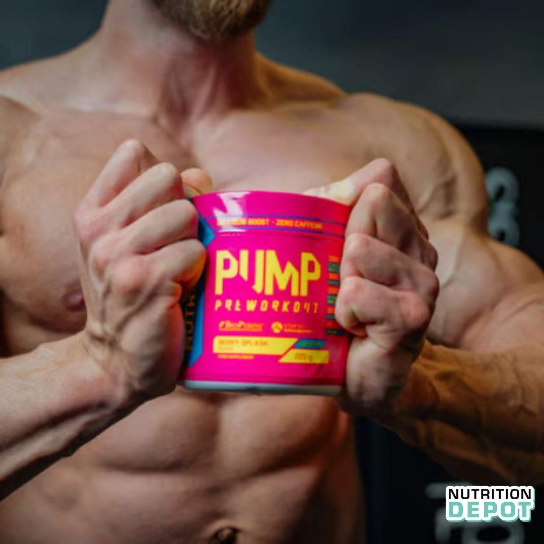 Hình ảnh Thực phẩm bổ sung năng lượng trước tập luyện Nutrend Pump Pre-Workout Without Caffeine (Hộp 225g) - Nutrition Depot Vietnam