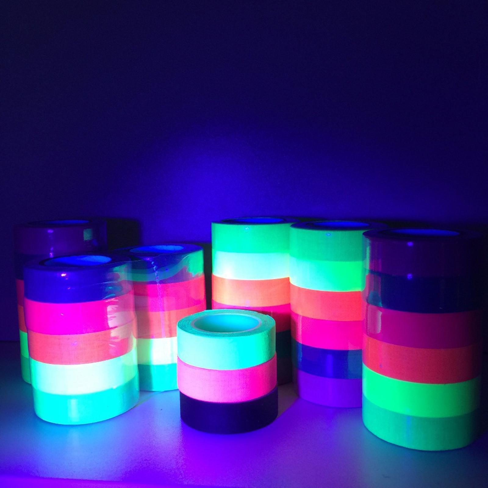 Fluorescent Tape Neon Reflective Tape Decorations  The Dark Tape