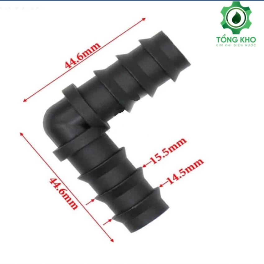Cút LDPE 20 - Phụ Kiện nối ống LDPE 20mm - Giúp kết nối ống LDPE 20 tại các điểm góc - Tổng kho kim khí điện nước