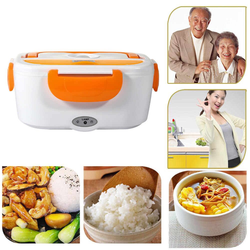 Hộp Cơm Điện Hâm Nóng Văn Phòng MI-40 - Màu Ngẫu Nhiên - Hàng Chính Hãng