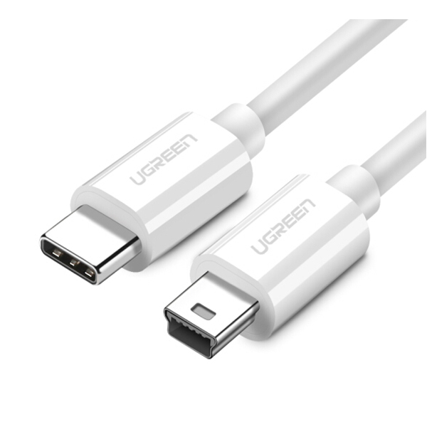 Cáp USB Type C to Mini USB Ugreen 40418 dài 1,5m - Hàng chính hãng