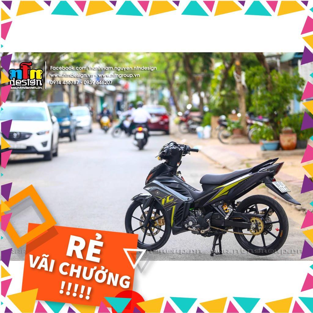 Tem Rời Exciter 135 Mẫu LC Xám Đen Vàng