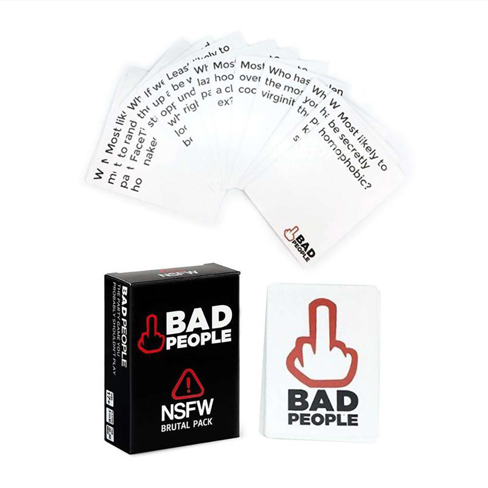 Bộ Trò Chơi Thẻ Bài Bad People Board Game Thú Vị